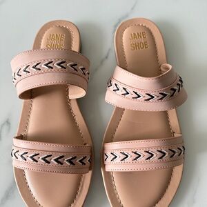 Jane and the Shoes Agatha Pink Summer Sandals